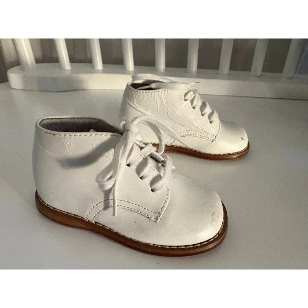Buster Brown White Toddler Shoes
